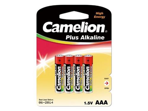Camelion Plus Alkaline LR03-BP4 - batterie - type AAA - Alcaline x 4