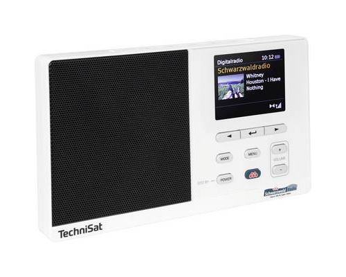 TechniSat DigitRadio 215 - Schwarzwaldradio Edition - radio portative DAB - blanc