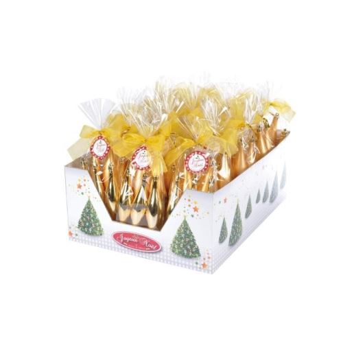 Codico set de 5 suspensions glaçons hauteur 15 cm dorée 5bop040or