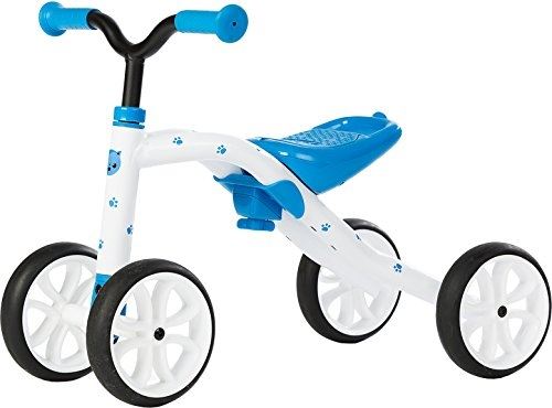 Chillafish quadie enfant draisienne vlo scooter trottinette bicycle de balance bleu blanc