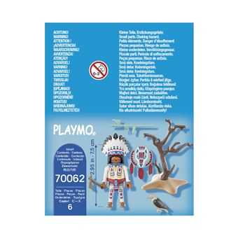 Playmobil Special Plus 70062 Chef de tribu autochtone