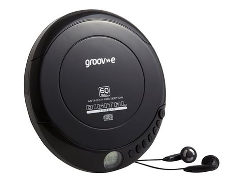 groov-e Retro Series GV-PS110 - Lecteur CD - noir