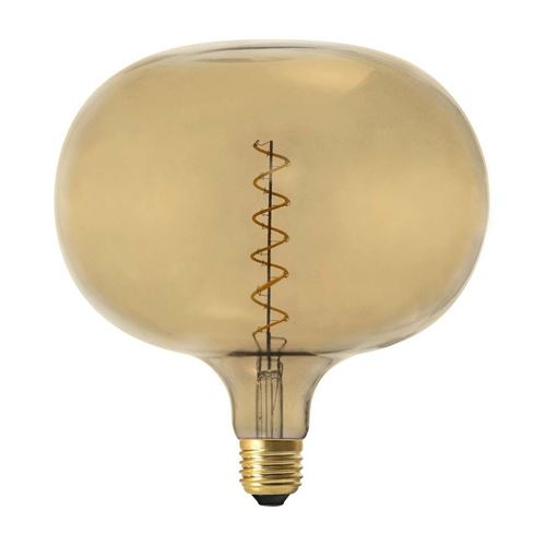 The Home Deco Light - Ampoule bulle LED spirale ambré 22.5 cm