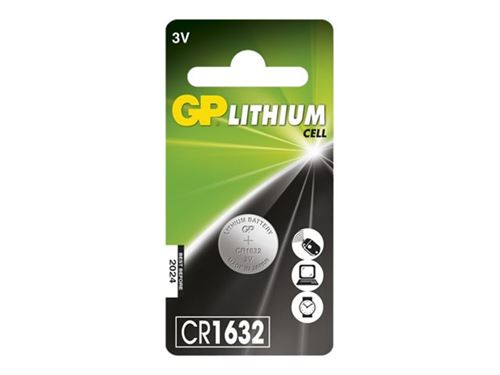 GP - Batterij CR1632 - Li