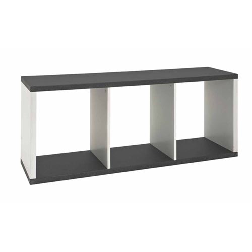 Paris Prix - Meuble Tv Design granit 117cm Blanc