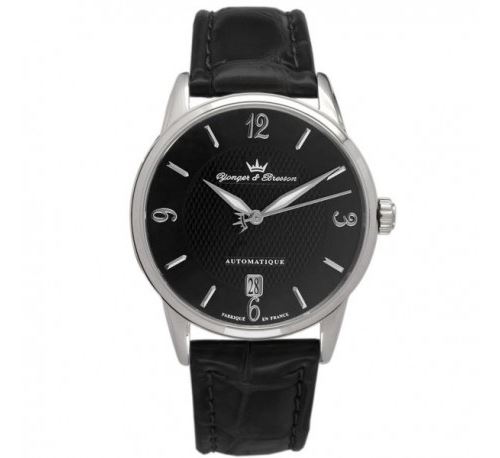 Yonger et Bresson Montres Noir Homme - YBH 8343/01 VS