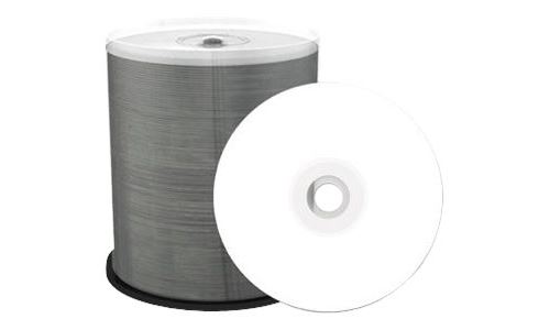 MediaRange Inkjet Fullsurface-Printable - DVD-R x 100 - 4.7 Go - support de stockage