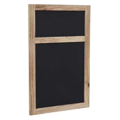 Panneau publicitaire, 2 tableaux, 55x34x2cm brun naturel shabby
