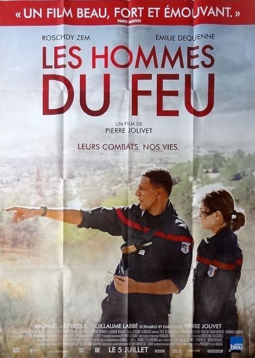 Les Hommes Du Feu - AFFICHE CINEMA ORIGINALE