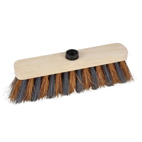 Paris Prix - Tête De Balai En Bois zebré 29cm Naturel