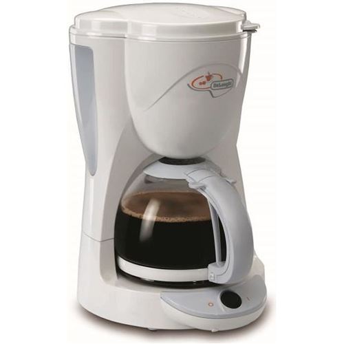 Cafetière Filtre Delonghi Cafeti&Egrave;Re Filtre 10 Tasses Blanche Icm2-1