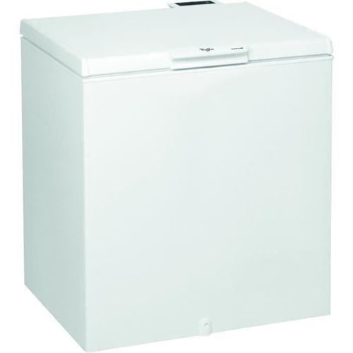 Whirlpool WHM2110 - Congélateur coffre - pose libre - largeur : 81 cm - profondeur : 64.2 cm - hauteur : 86.5 cm - 204 litres - classe F