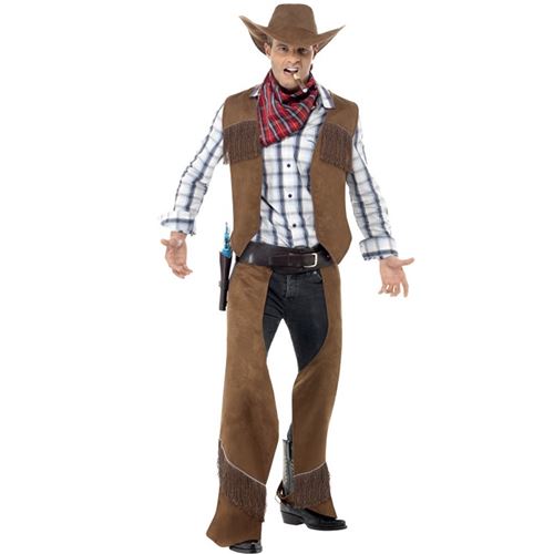 D&eacute;guisement Cowboy Far-west M Marron 22656/m Smiffys M - 22656/M Smiffys