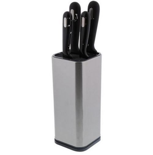 bloc de 4 couteaux inox brossé - dh027000x35196