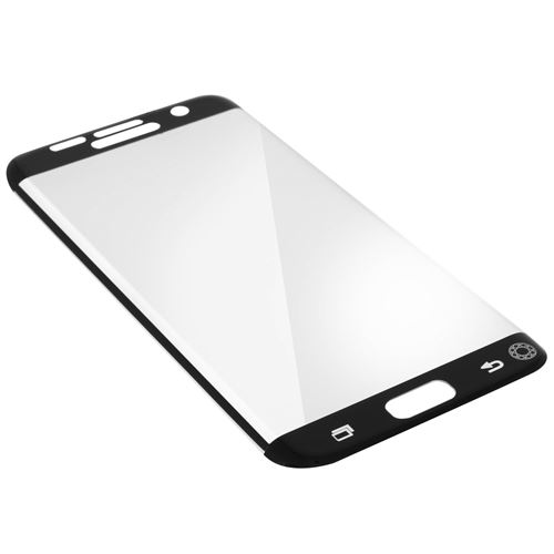 Film écran ForceGlass Noir pour Samsung Galaxy S7 edge Garantie à vie