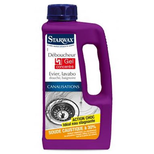 Déboucheur gel concentré eau stagnante 1L
