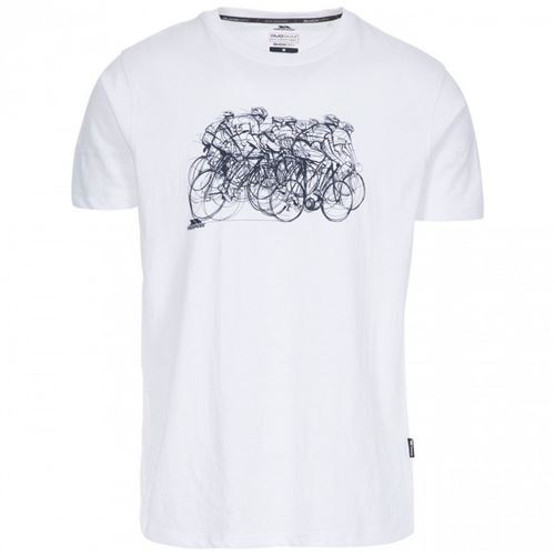 Trespass - T-shirt imprimé WICKY - Homme (2XS) (Blanc) - UTTP4738