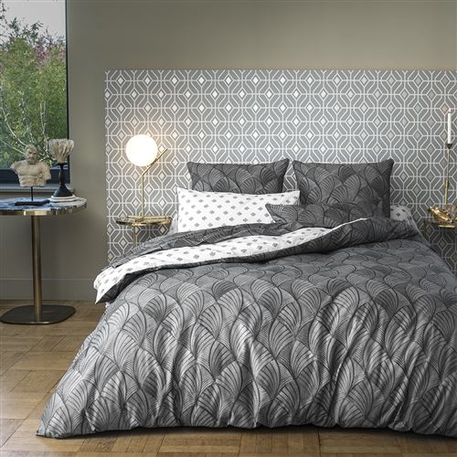 Housse De Couette Poséidon Gris - 200/200 - Drouault