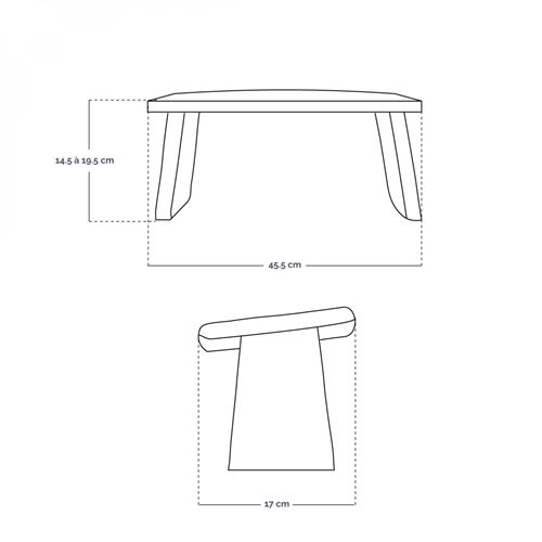 40 Sur Banc Tabouret De Meditation Yoga Pliant En Bois Gris Yoga Et Pilates Achat Prix Fnac