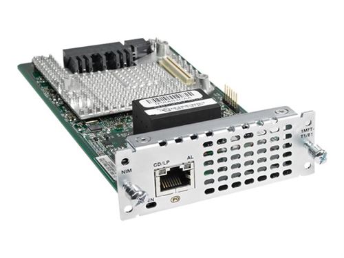 Cisco Fourth-Generation Multi-Flex Trunk Voice/Clear-Channel Data T1/E1 Module - Module D'Extension - T-1/E-1 - pour Cisco 4451-X