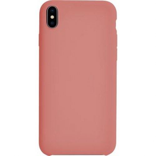 Bigben Connected - Coque de protection pour téléphone portable - silicone - Corail - pour Apple iPhone XS Max