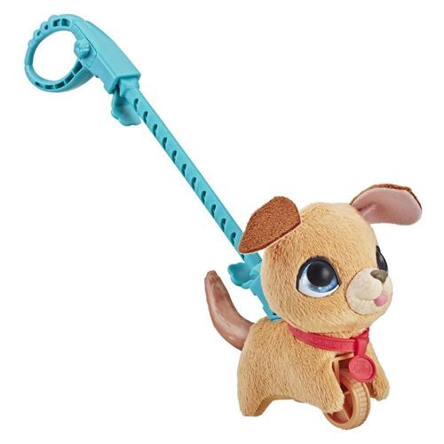 FurReal Friends chiot avec ceinture Walkalots Lil Wags12 cm marron clair