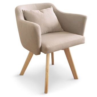 Chaise Rouge PrixFnac Tissu Achatamp; Scandinave Dona Fauteuil mwnvN80