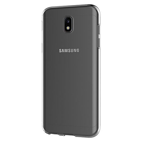 Coque Samsung Galaxy J3 2017, AICEK Transparente Silicone Coque pour Samsung J3 2017 Housse Silicone Etui Case (5 Pouces SM-J330F)