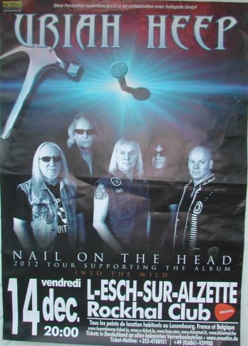 Uriah Heep - 84x120 cm - AFFICHE / POSTER