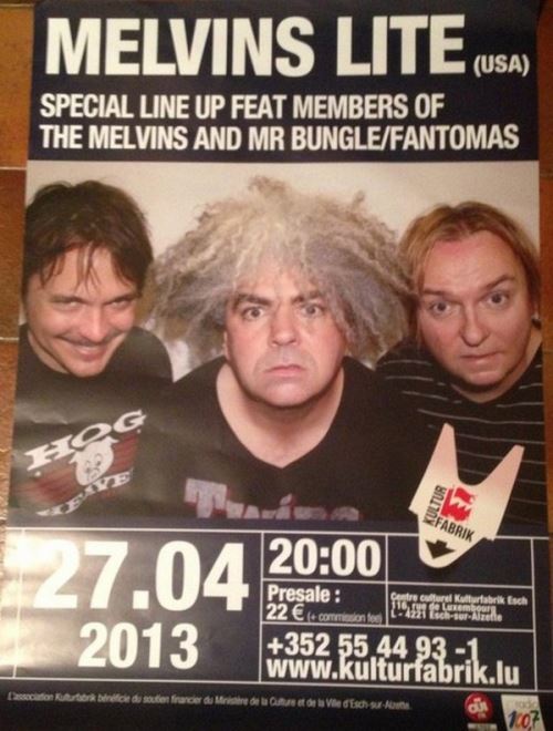 MELVINS LITE - 60x80 cm - AFFICHE / POSTER