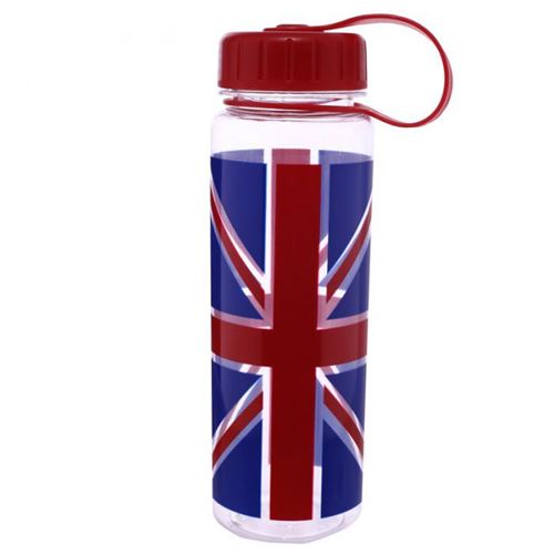 Bouteille d'eau de 500ml - Drapeau britannique