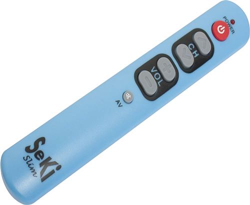 Seki 311807 Grand Bouton Télécommande slim bleu