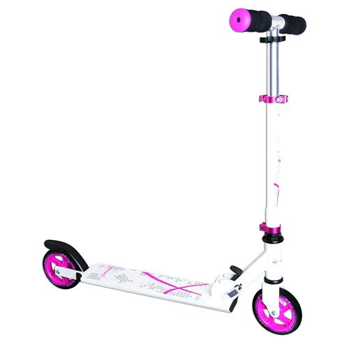 Authentic Sports 347 - MUUWMI Aluminium Scooter Blanche/Rose 125 mm