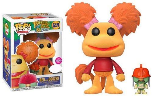 FunKo Fraggle Rock POP! Television Vinyl Figure Red with Doozer Flocked 9 cm