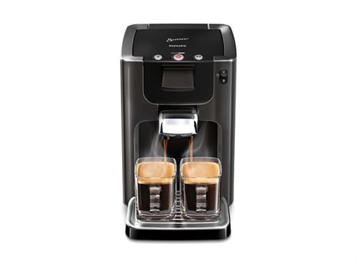 Philips HD7866/62 Machine à café à dosettes SENSEO Quadrante Noir avec 2 tasses + détartrant
