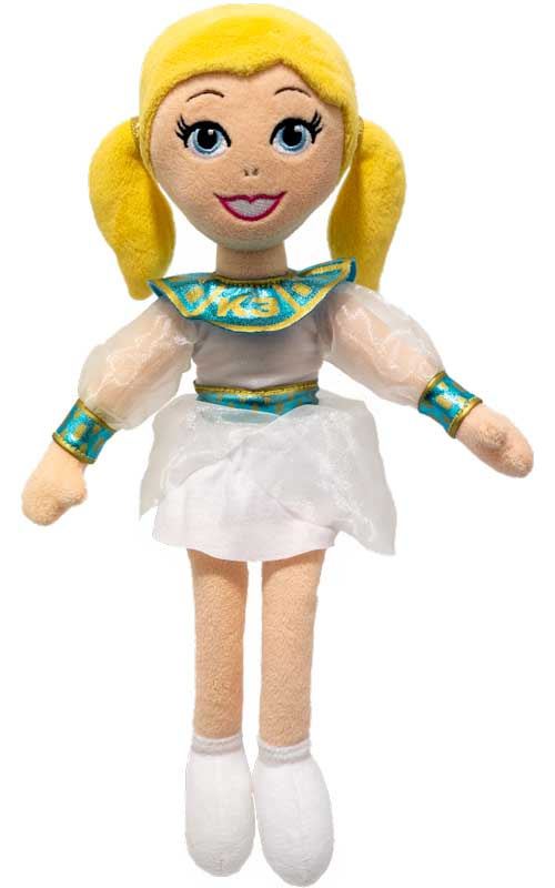 Studio 100 peluche K3 Slut girls 30 cm en peluche jaune