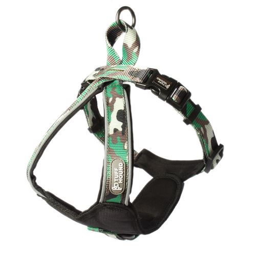 Meilleurs prix pour Harnais TUFFHOUND Camouflage pour chien - Camouflage Vert (Taille: S)