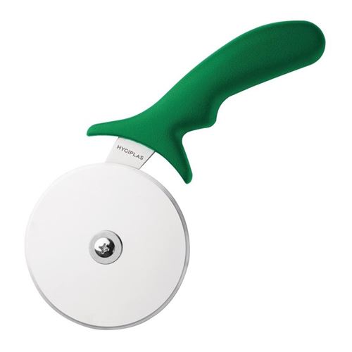 Roulette à pizza verte 102mm