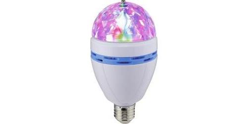 Ampoule disco multicolore Renkforce 1349524 E27 1 W