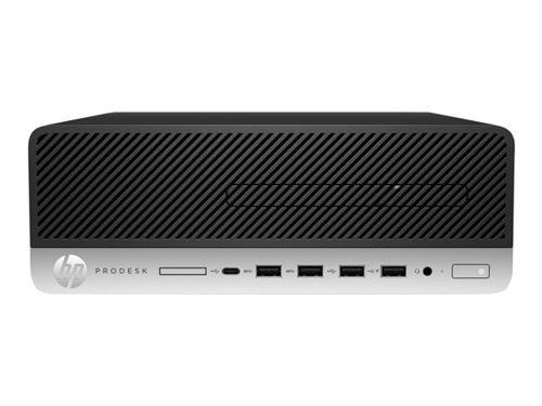 HP ProDesk 600 G3 - SFF - 1 x Core i3 6100 / 3.7 GHz - RAM 4 GB - HDD 1 TB - HD Graphics 530 - GigE - Win 10 Pro 64 bits - monitor: geen - toetsenbord: Frans - promo