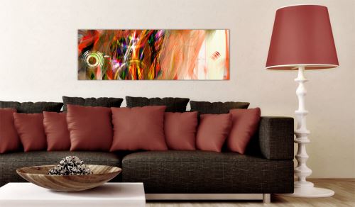 120x40 Tableau Chic Cycle de lumière