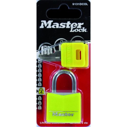 Master Lock 9131 Cadenas Pour Vestiaire, Malle, Armoire, 30Mm, Serrure À Clé, Corps En Aluminium (Couleurs Assorties) - Image 4