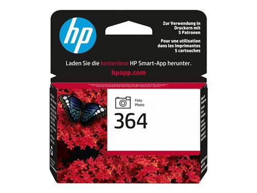 LOT X8 Cartouches d'encres HP 364 Set complet Pour imprimante HP Photosmart  e-All-in-One: B110D Photosmart e-All-in-One: 5520