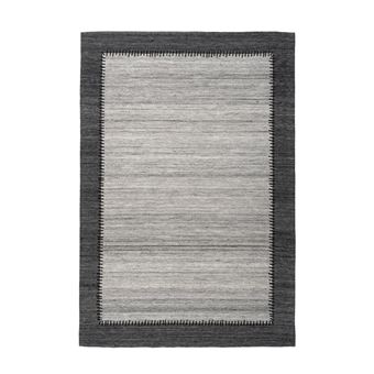 Tapis Imprimé à Poils Courts "Phoenix" Gris 160 x 230 cm - 1