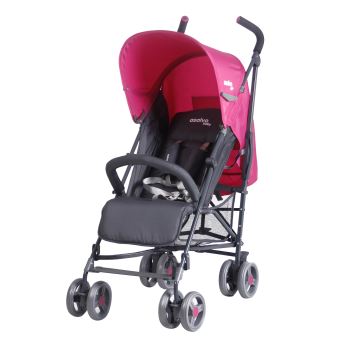 poussette canne rose