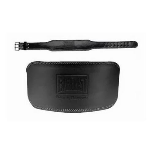 EVERLAST Ceinture d'haltérophilie rembourrée Cuir 93 cm Noir