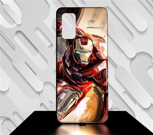Coque pour Galaxy PLUS S20+ IRON MAN COMICS 04