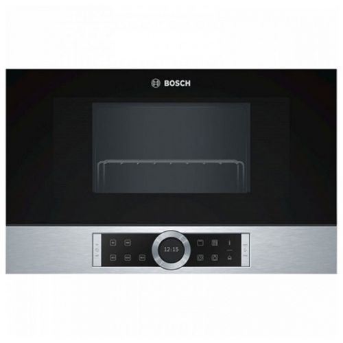 Bosch Serie | 8 BER634GS1 - magnetron met grill - ingebouwd - roestvrij staal
