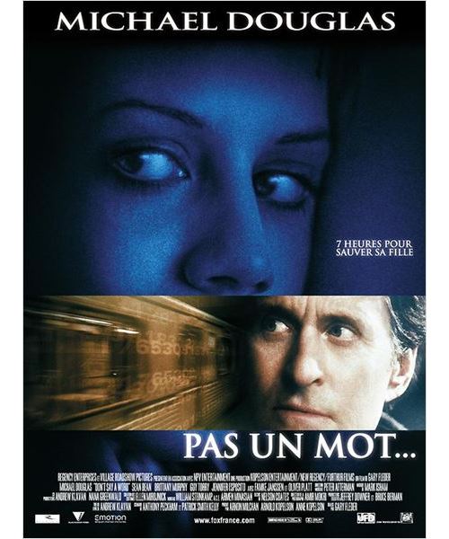 Pas Un Mot… AFFICHE CINEMA ORIGINALE