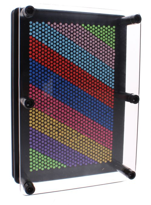 Free and Easy 3d Pin Art arc-en-ciel 18 cm